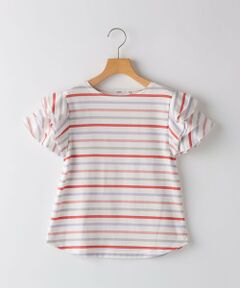 SHIPS / シップス Tシャツ | SHIPS KIDS:80〜90cm / オーガニック コットン フリル スリーブ TEE