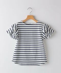 SHIPS / シップス Tシャツ | SHIPS KIDS:80〜90cm / オーガニック コットン フリル スリーブ TEE