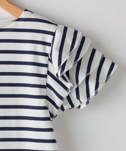 SHIPS / シップス Tシャツ | SHIPS KIDS:100〜130cm / オーガニック コットン フリル スリーブ TEE | 詳細18