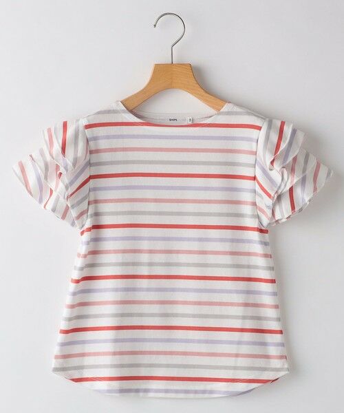 SHIPS / シップス Tシャツ | SHIPS KIDS:140〜150cm / オーガニック コットン フリル スリーブ TEE | 詳細12