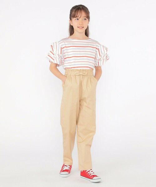 SHIPS / シップス Tシャツ | SHIPS KIDS:140〜150cm / オーガニック コットン フリル スリーブ TEE | 詳細5