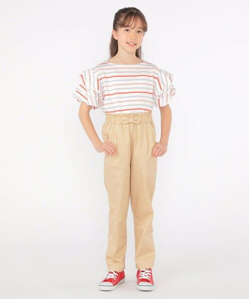 SHIPS / シップス Tシャツ | SHIPS KIDS:140〜150cm / オーガニック コットン フリル スリーブ TEE | 詳細7