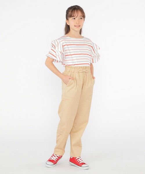 SHIPS / シップス Tシャツ | SHIPS KIDS:140〜150cm / オーガニック コットン フリル スリーブ TEE | 詳細9