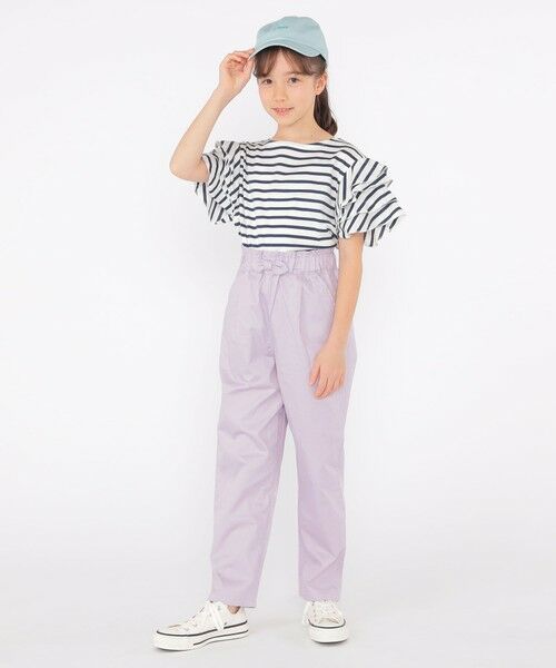 SHIPS / シップス Tシャツ | SHIPS KIDS:140〜150cm / オーガニック コットン フリル スリーブ TEE | 詳細18