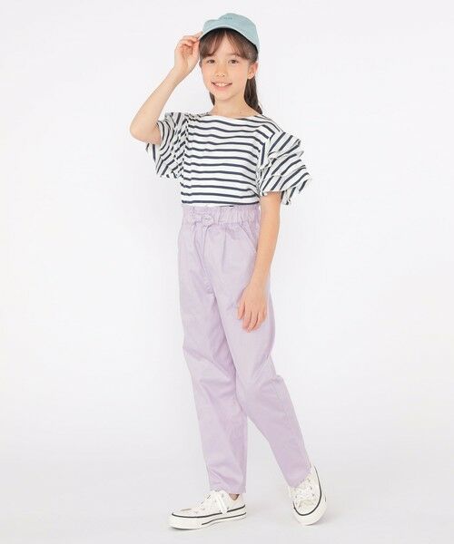 SHIPS / シップス Tシャツ | SHIPS KIDS:140〜150cm / オーガニック コットン フリル スリーブ TEE | 詳細19