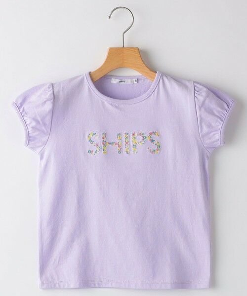 SHIPS / シップス Tシャツ | SHIPS KIDS:140〜150cm / ガーリー 刺繍 ロゴ TEE | 詳細16