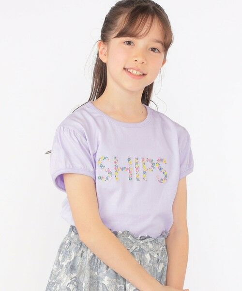 SHIPS / シップス Tシャツ | SHIPS KIDS:140〜150cm / ガーリー 刺繍 ロゴ TEE | 詳細11