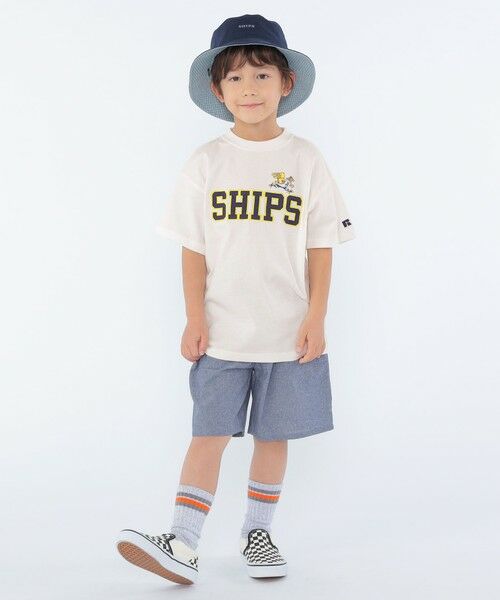 SHIPS / シップス Tシャツ | 【SHIPS KIDS別注】RUSSELL ATHLETIC:100〜130cm / TEE | 詳細8