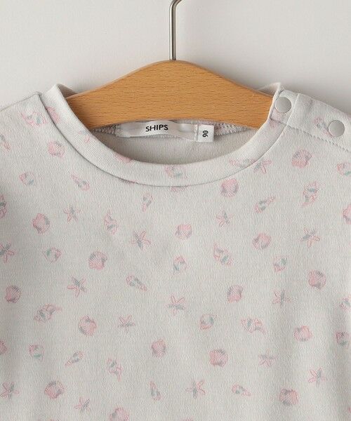 SHIPS / シップス Tシャツ | SHIPS KIDS:80〜90cm / シェル テキスタイル 半袖 TEE | 詳細3