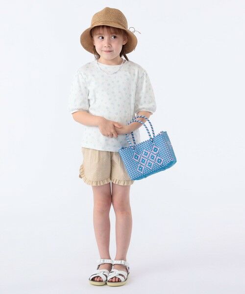 SHIPS / シップス Tシャツ | SHIPS KIDS:100〜130cm / シェル テキスタイル 半袖 TEE | 詳細3