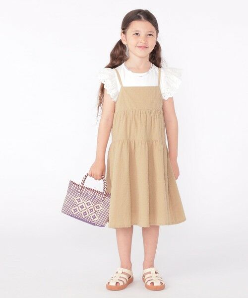 SHIPS / シップス Tシャツ | SHIPS KIDS:100〜130cm / レース フリル 半袖 TEE | 詳細16