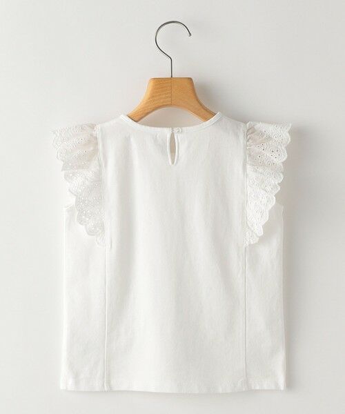 SHIPS / シップス Tシャツ | SHIPS KIDS:100〜130cm / レース フリル 半袖 TEE | 詳細18