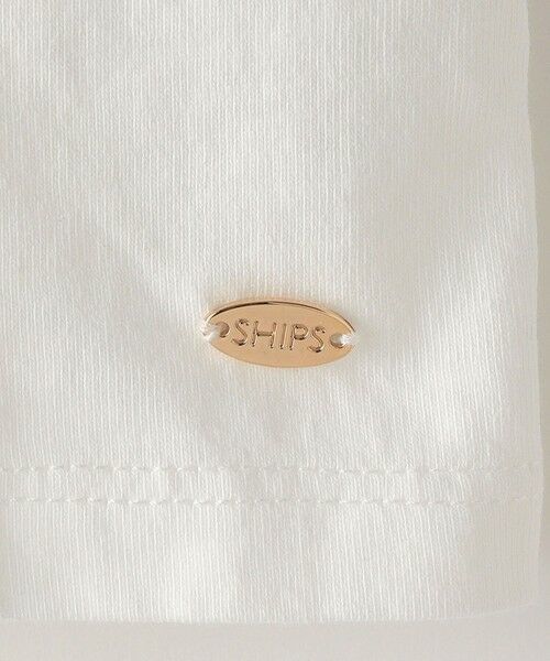 SHIPS / シップス Tシャツ | SHIPS KIDS:100〜130cm / レース フリル 半袖 TEE | 詳細21