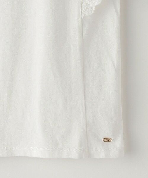 SHIPS / シップス Tシャツ | SHIPS KIDS:100〜130cm / レース フリル 半袖 TEE | 詳細23