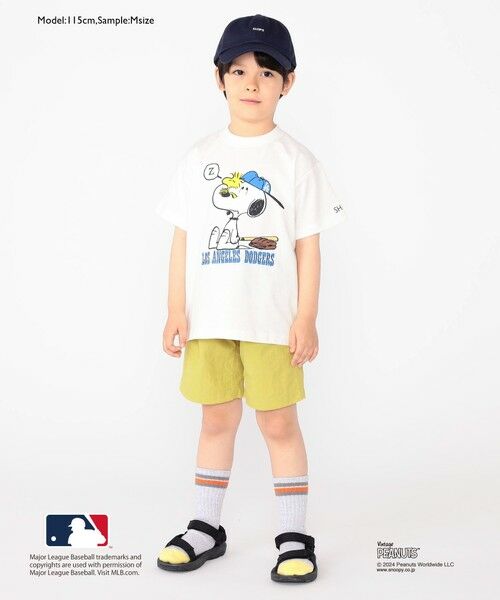 SHIPS / シップス Tシャツ | SHIPS KIDS:100〜125cm / スヌーピー×MLB TEE | 詳細11