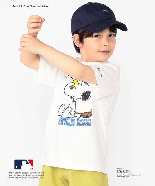 SHIPS / シップス Tシャツ | SHIPS KIDS:100〜125cm / スヌーピー×MLB TEE | 詳細12