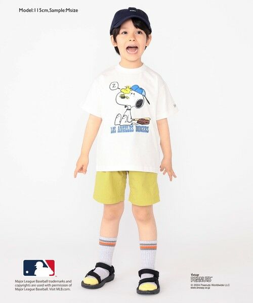 SHIPS / シップス Tシャツ | SHIPS KIDS:100〜125cm / スヌーピー×MLB TEE | 詳細6