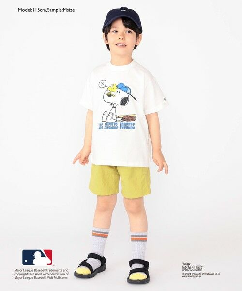 SHIPS / シップス Tシャツ | SHIPS KIDS:100〜125cm / スヌーピー×MLB TEE | 詳細7