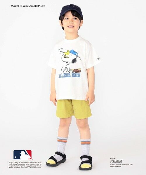 SHIPS / シップス Tシャツ | SHIPS KIDS:100〜125cm / スヌーピー×MLB TEE | 詳細8