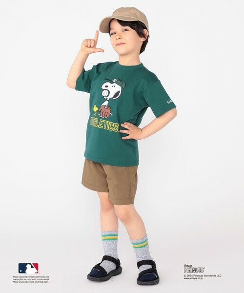 SHIPS / シップス Tシャツ | SHIPS KIDS:100〜125cm / スヌーピー×MLB TEE | 詳細27