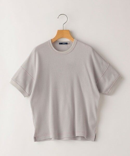 SHIPS / シップス Tシャツ | THYARD:100〜125cm / ワッフル 半袖 TEE | 詳細10