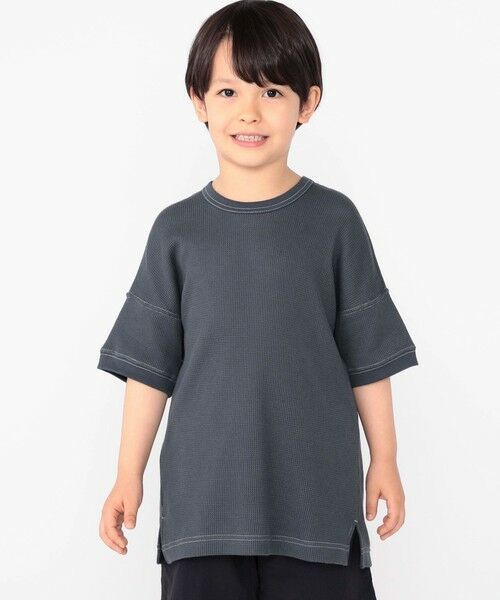SHIPS / シップス Tシャツ | THYARD:100〜125cm / ワッフル 半袖 TEE | 詳細13