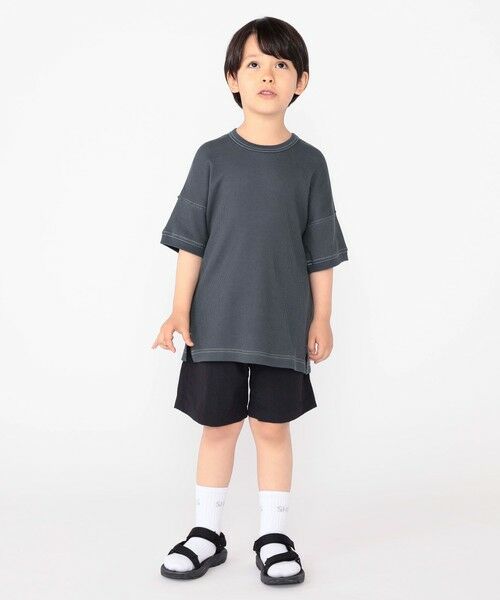 SHIPS / シップス Tシャツ | THYARD:100〜125cm / ワッフル 半袖 TEE | 詳細15