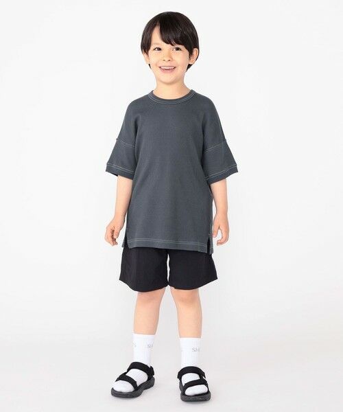 SHIPS / シップス Tシャツ | THYARD:100〜125cm / ワッフル 半袖 TEE | 詳細17