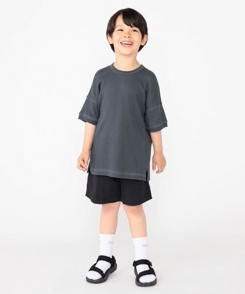 SHIPS / シップス Tシャツ | THYARD:100〜125cm / ワッフル 半袖 TEE | 詳細18