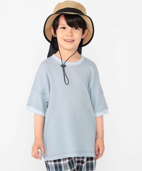 SHIPS / シップス Tシャツ | THYARD:100〜125cm / ワッフル 半袖 TEE | 詳細24