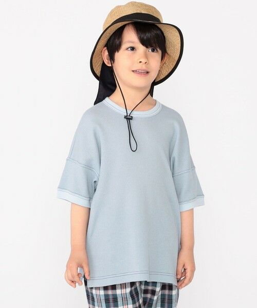 SHIPS / シップス Tシャツ | THYARD:100〜125cm / ワッフル 半袖 TEE | 詳細25