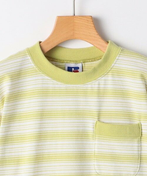 SHIPS / シップス Tシャツ | 【SHIPS KIDS別注】RUSSELL ATHLETIC:100〜130cm /ボーダーTEE | 詳細11