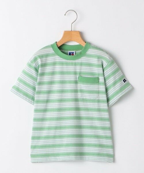 SHIPS / シップス Tシャツ | 【SHIPS KIDS別注】RUSSELL ATHLETIC:100〜130cm /ボーダーTEE | 詳細21