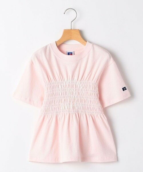 SHIPS / シップス Tシャツ | 【SHIPS KIDS別注】RUSSELL ATHLETIC:100〜130cm/ ギャザープリント 半袖 TEE | 詳細8