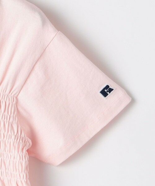 SHIPS / シップス Tシャツ | 【SHIPS KIDS別注】RUSSELL ATHLETIC:100〜130cm/ ギャザープリント 半袖 TEE | 詳細10