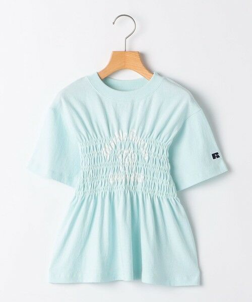 SHIPS / シップス Tシャツ | 【SHIPS KIDS別注】RUSSELL ATHLETIC:100〜130cm/ ギャザープリント 半袖 TEE | 詳細23