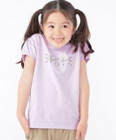 SHIPS / シップス Tシャツ | SHIPS KIDS:100〜130cm / ガーリー 刺繍 ロゴ Tシャツ