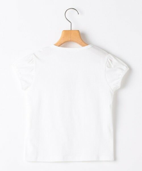 SHIPS / シップス Tシャツ | SHIPS KIDS:100〜130cm / ガーリー 刺繍 ロゴ Tシャツ | 詳細12