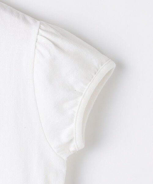 SHIPS / シップス Tシャツ | SHIPS KIDS:100〜130cm / ガーリー 刺繍 ロゴ Tシャツ | 詳細14