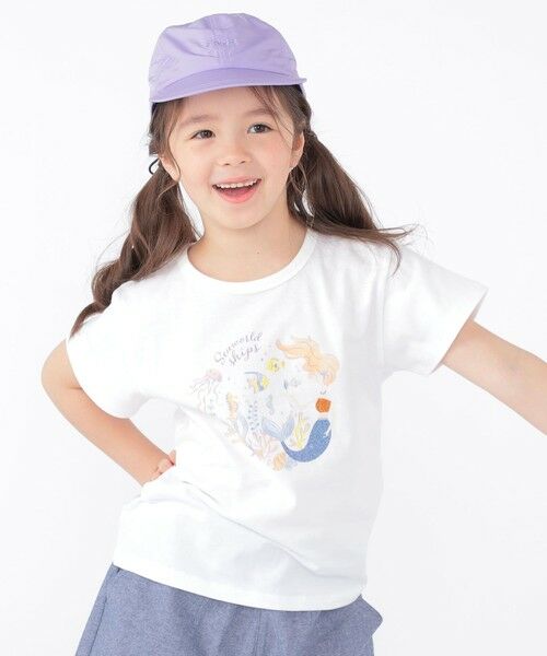 SHIPS / シップス Tシャツ | SHIPS KIDS:100〜130cm / サマー モチーフ 半袖 TEE | 詳細1