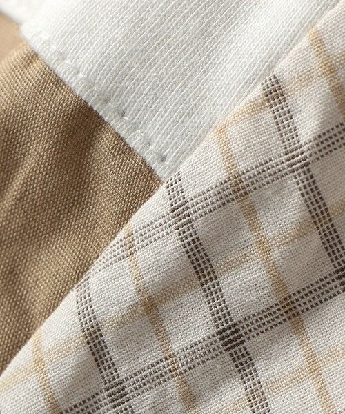 SHIPS / シップス Tシャツ | SHIPS KIDS:80〜90cm / チェック 切替 半袖 TEE | 詳細1