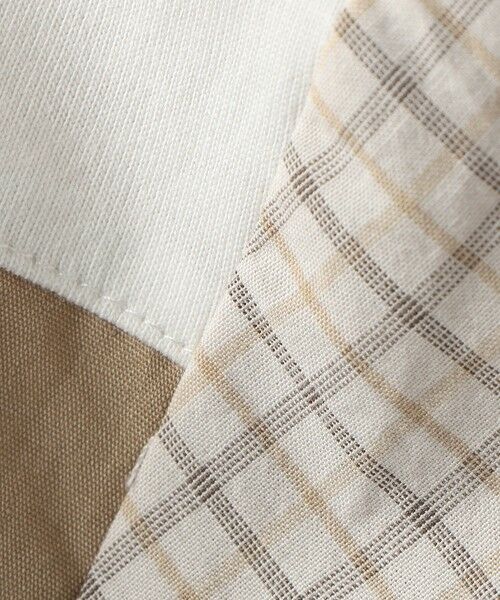 SHIPS / シップス Tシャツ | SHIPS KIDS:100〜130cm / チェック 切替 半袖 TEE | 詳細11