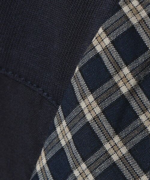 SHIPS / シップス Tシャツ | SHIPS KIDS:100〜130cm / チェック 切替 半袖 TEE | 詳細19