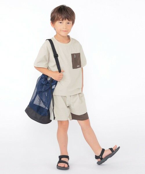 SHIPS / シップス Tシャツ | SHIPS KIDS:100〜130cm / 〈UVカット〉ドライ ポケット TEE | 詳細9