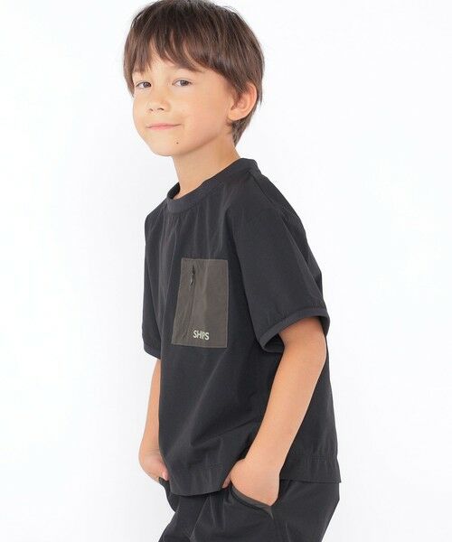 SHIPS / シップス Tシャツ | SHIPS KIDS:100〜130cm / 〈UVカット〉ドライ ポケット TEE | 詳細18