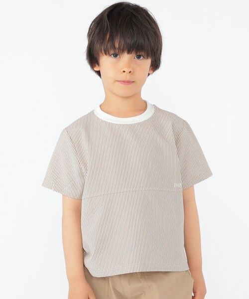 SHIPS / シップス Tシャツ | SHIPS KIDS:100〜130cm /〈UVカット/吸水速乾〉ドライタッチ プルオーバー | 詳細1
