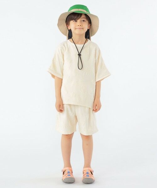 SHIPS / シップス Tシャツ | SHIPS KIDS:100〜130cm / パイル ジャカード TEE | 詳細3