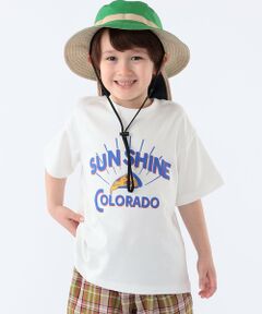 SHIPS / シップス Tシャツ | SHIPS KIDS:100〜130cm /〈接触冷感/吸水速乾〉ピザ モチーフ 半袖 TEE