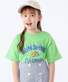 SHIPS / シップス Tシャツ | SHIPS KIDS:100〜130cm /〈接触冷感/吸水速乾〉ピザ モチーフ 半袖 TEE