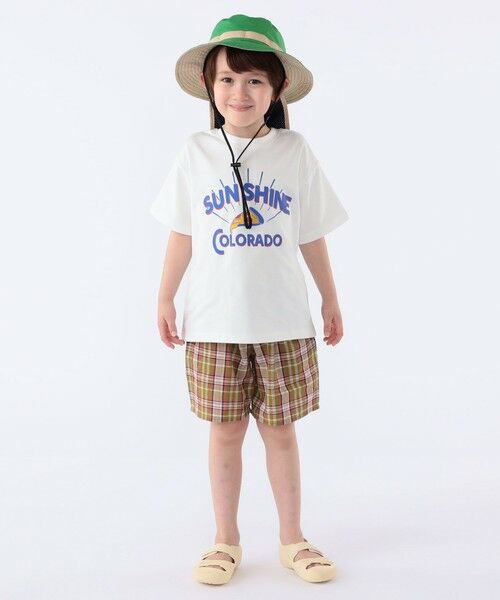 SHIPS / シップス Tシャツ | SHIPS KIDS:100〜130cm /〈接触冷感/吸水速乾〉ピザ モチーフ 半袖 TEE | 詳細3